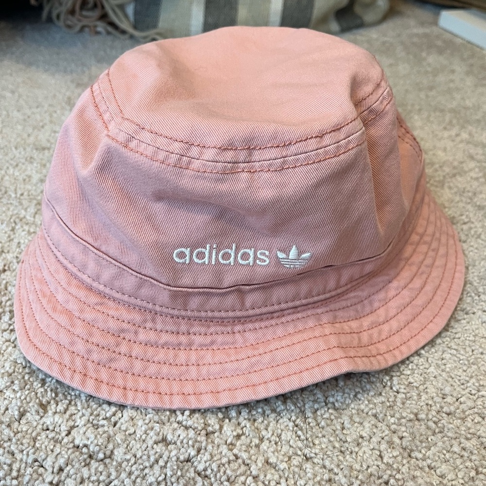 Adidas Pink Bucket Hat